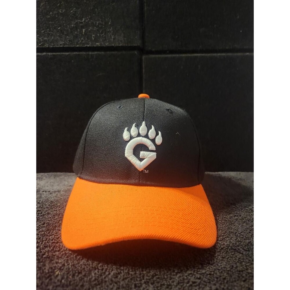 Fresno Grizzlies Single A Paw Print MelonWear StrapBack Hat